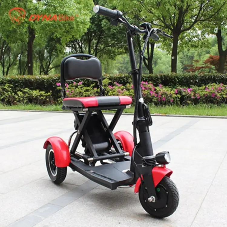 New Design Foldable 3 Wheel Electric Mobility Scooter