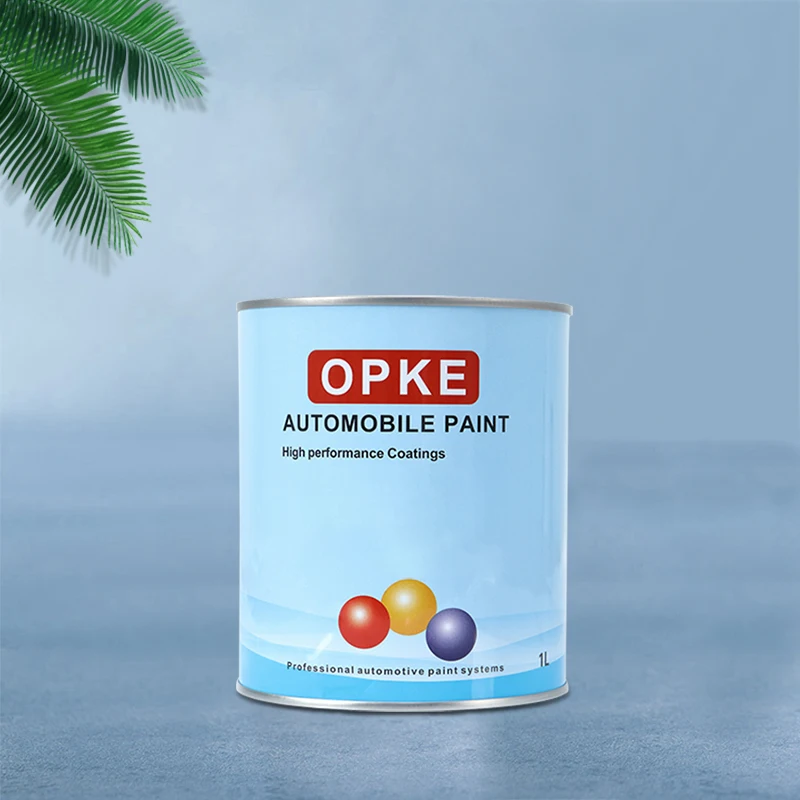 Car Paint OPKE 1K Transparent brilliant red KS-137 1L*12 High practicality Factory Supply Wholesale Price