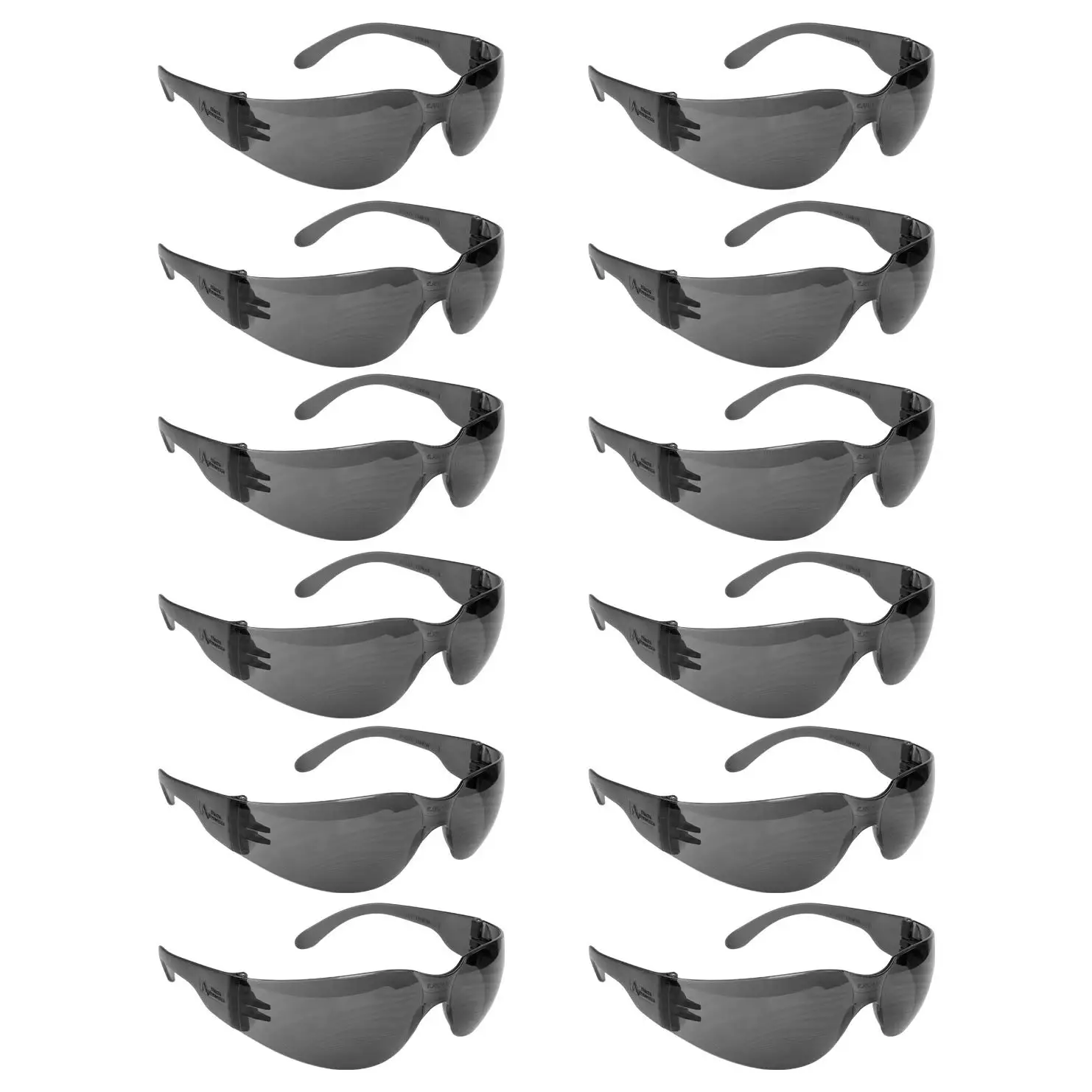 New 12 Pack Work Safety Glasses for Men Women Side Shields Clear or Tinted Impact Resistance Cheap Wrap