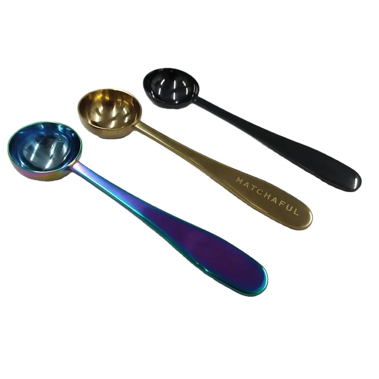 High quality Coffee Scoop Stainless Steel 1 tbsp Measuring Spoon long-handle for Coffee Tea Matcha