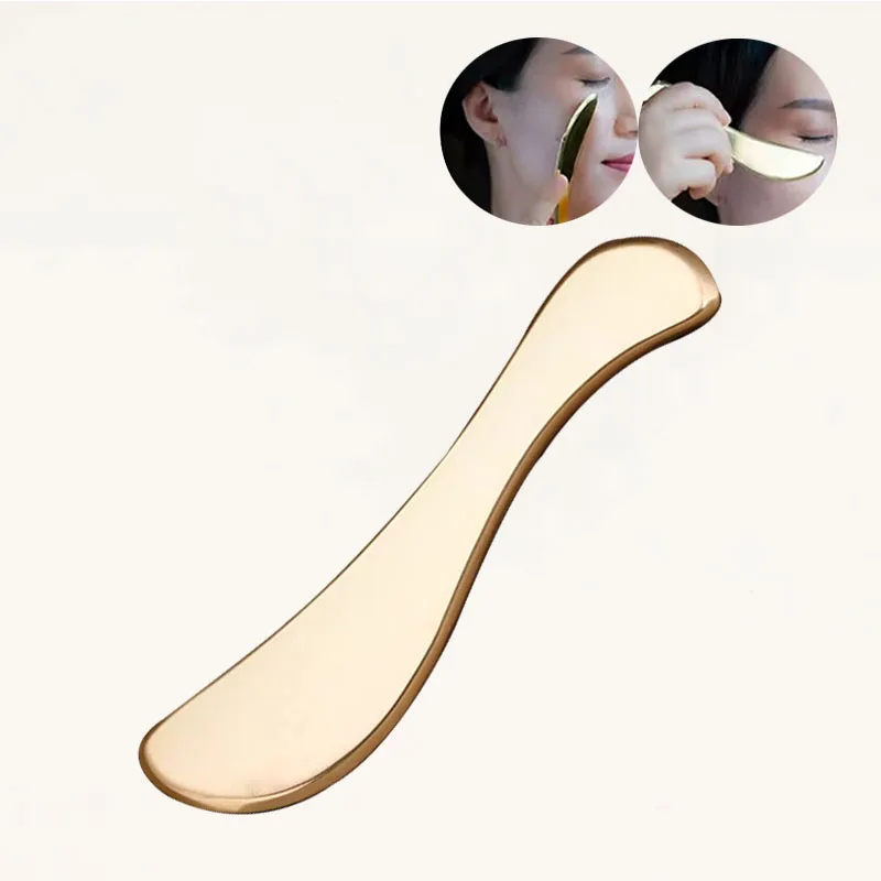 new problem solving products skin beauty equipment gold gua sha massage tool guasha massage face
