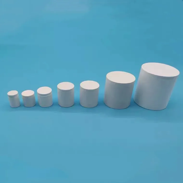 High Temperature BN 99% Boron Nitride Ceramic Crucible part With Lid 2200 degree