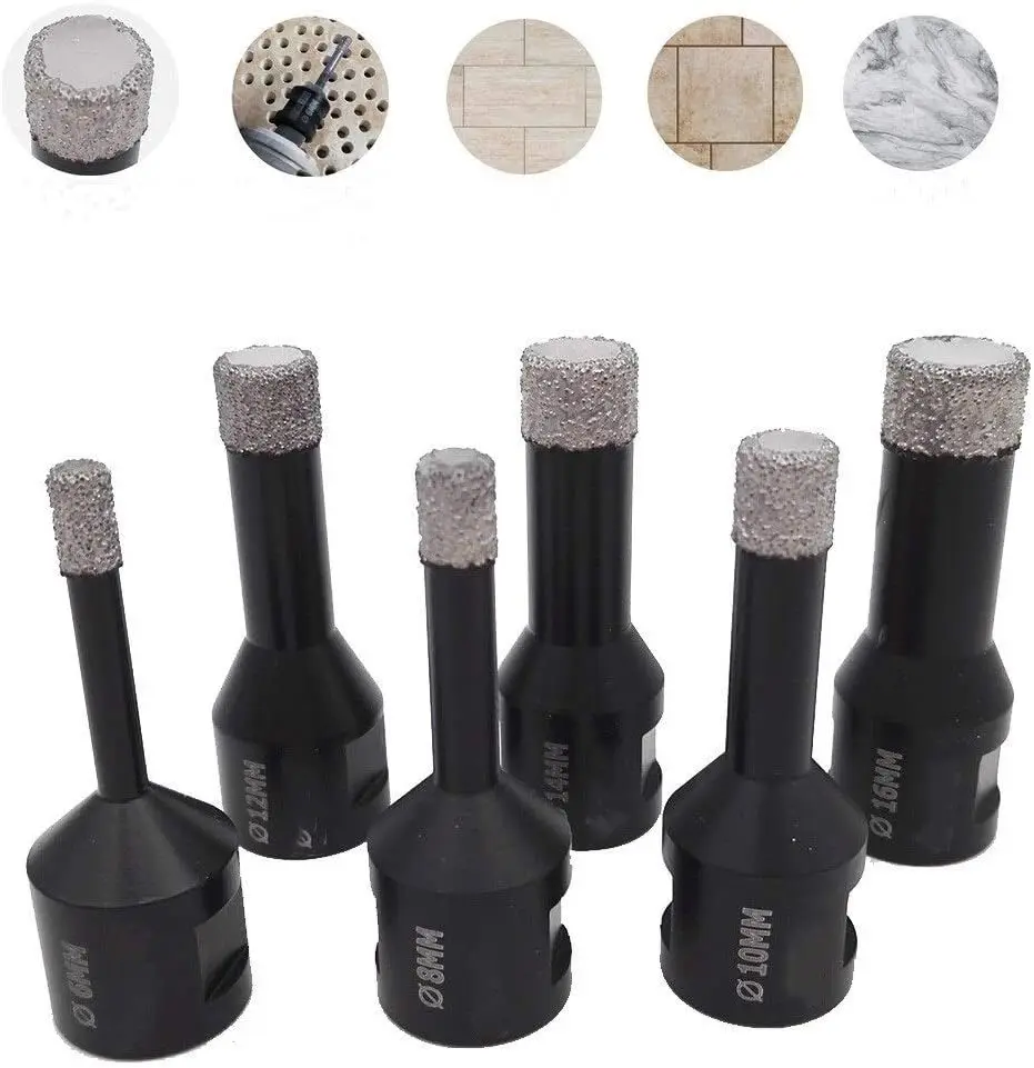 WEHER Professional Concrete Diamond Hole Saw Core Drill Bit with Electric Machine