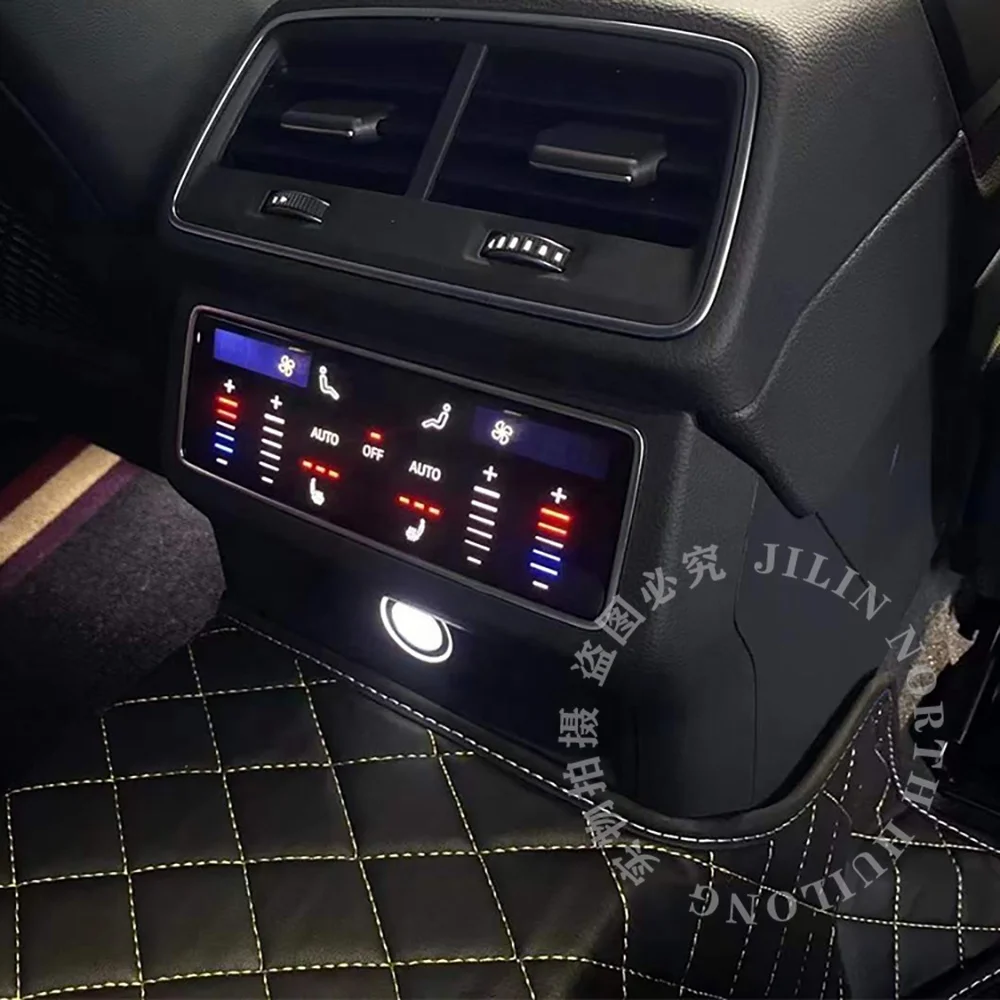 Car Seat Heating Cushion Rear Seat LCD touch control panel for Audi A6 C8 A7 Q7 Q8 4K0 919 158 C
