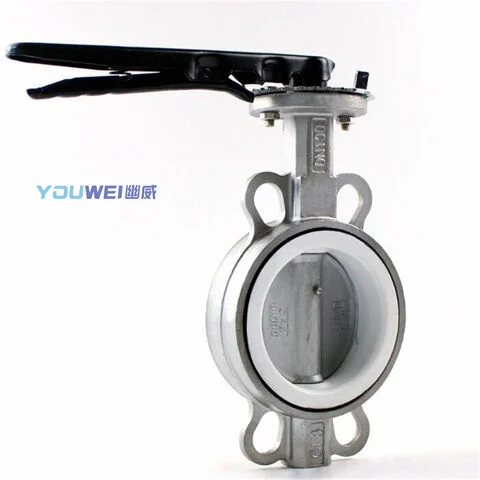 Butterfly Valve Soft-Sealed Awwa C504 Double Flange