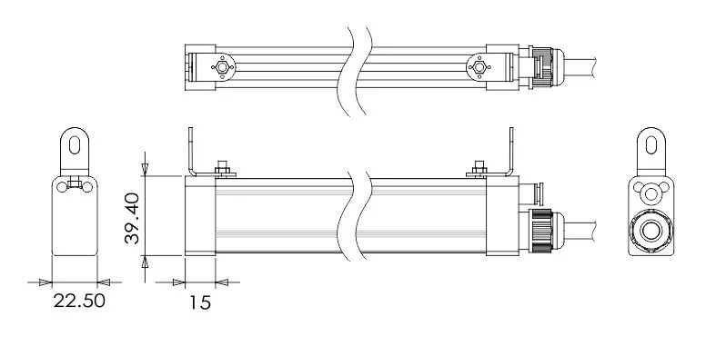 Ion Bar Manufacturers New Design Direct To Film Anti-Static Bar Static Eliminator Bar Mask Machine