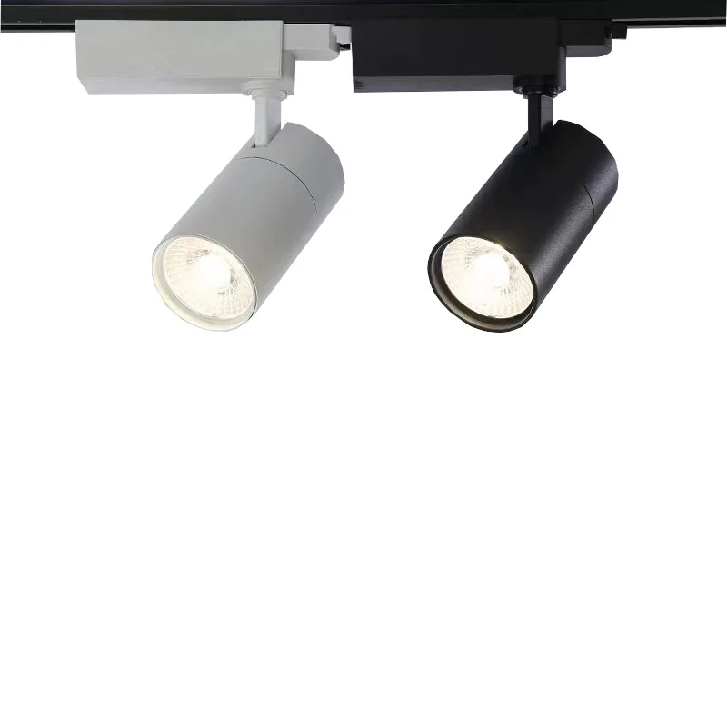 Surface Mounted 10W 15W 20W 30W Led Track Light 355 Degree Rotation Spotlight Focus Adjustable Track Lights