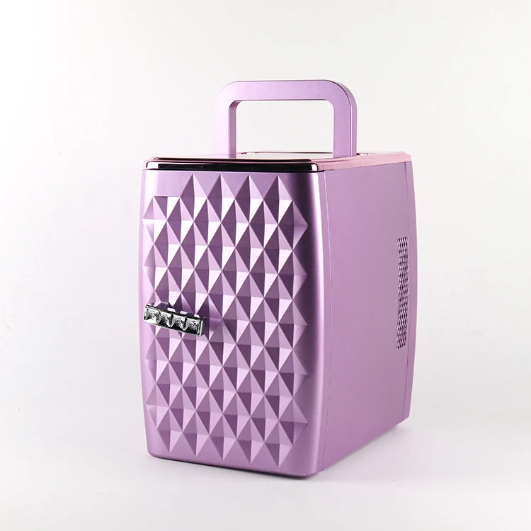 Wholesale Portable 4 Liter 12v Mini Cooler And Warmer Personal Office Refrigerator Mini Cosmetics Fridge For Skin Care Bedroom