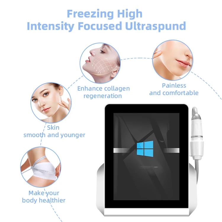 High Intensity Focused Ultrasound Mini Hifu 12d Smas Hifu 11d Portable Hifu Machine