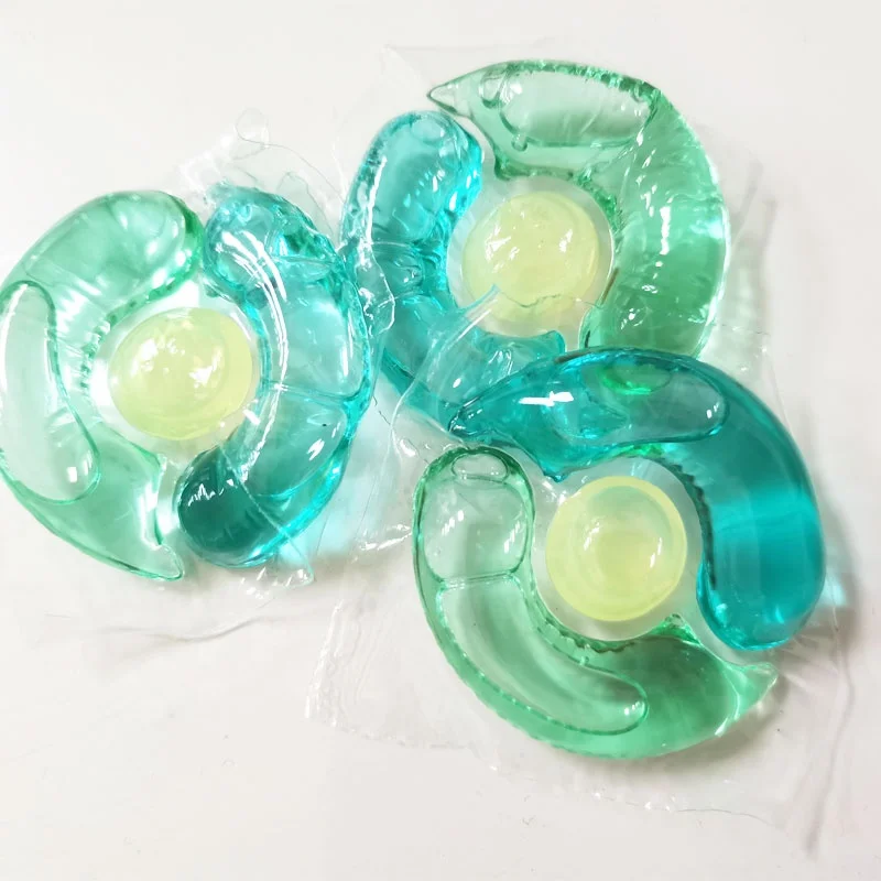 High Quality 4 in 1 Wild Bluebell Apparel Detergent Gel Beads Machine Wash Lasting Fragrance Laundry Pods