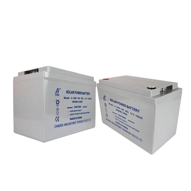 Long life 12V 100ah lead acid deep cycle storage battery