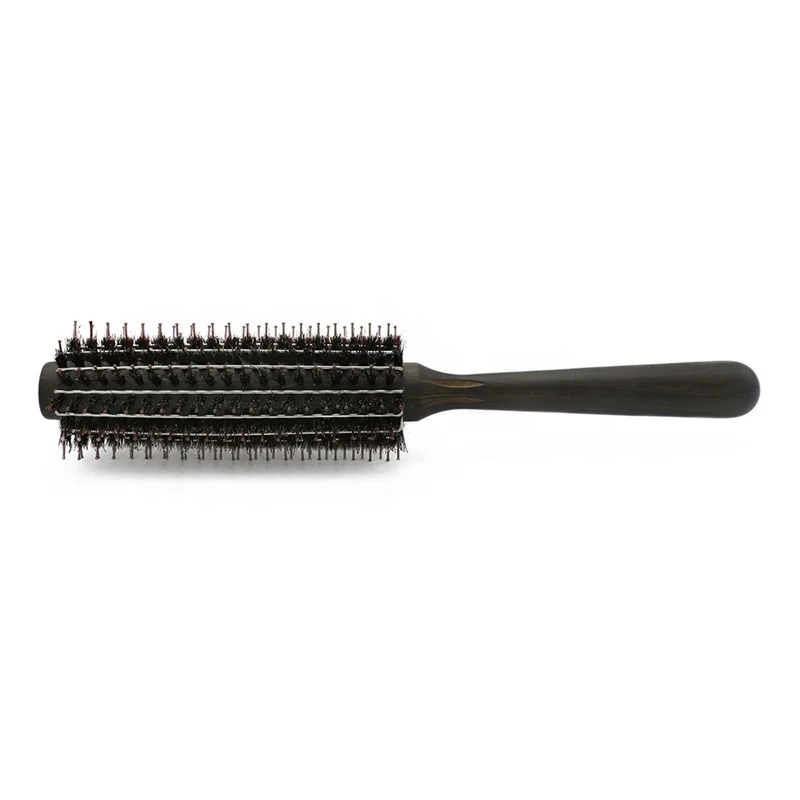 Professional Salon Steel Hair Brush Massage Nylon Hair Wood Brush 100% Boar Bristle Hair Brush