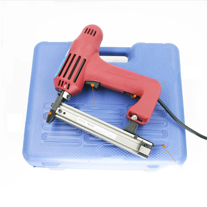 2 фут домашное обивка гвозди скобы гвоздя ружье Скоба пушки пожаров пневматический Брэд Гвоздезабиватели с чехлом для переноски защитные