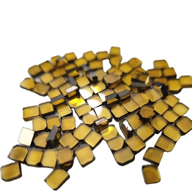 MCD diamond Rough HPHT Lab Created Synthetic Diamond Plate for Diamond Tools or CVD Seed