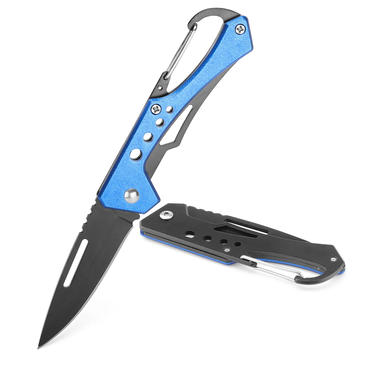 AK-3105-R Hot Sale Tactical Small Utility Folding Knife Aluminum Camping Pocket Knife