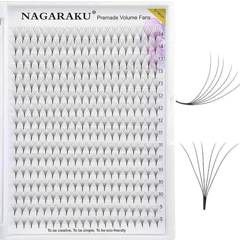 2024 Superroot Premade Stock ultra dark black Factory price 10D short roots russian korea eyelash