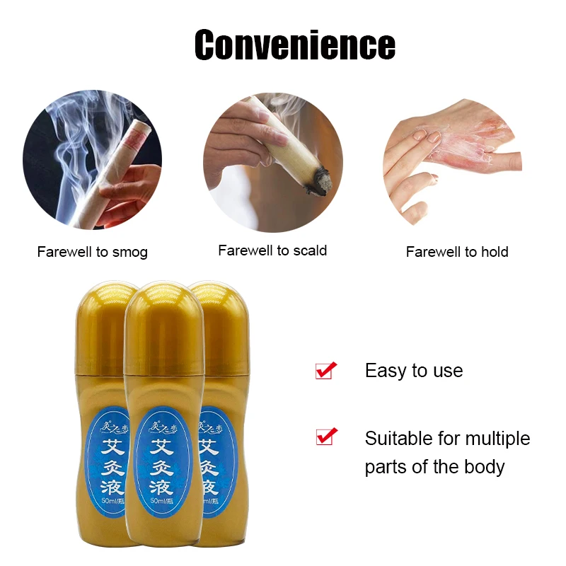 50ml Knee Arthritis Pain Liquid Sciatica Bruising Bandage Muscle Cervical Lumbar Pain Back Massage Apparatus