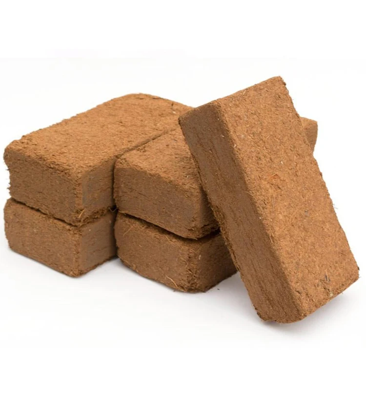 Cocopeat Block  100% Organic Coconut Product Export From Indonesia Bricks For Health Plants and Flowers Organic Soil Seed