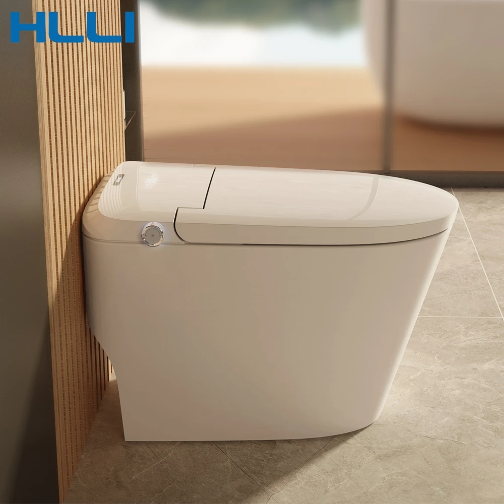 HLLI с автоматической крышкой интеллектуальный умный туалет контролем температуры