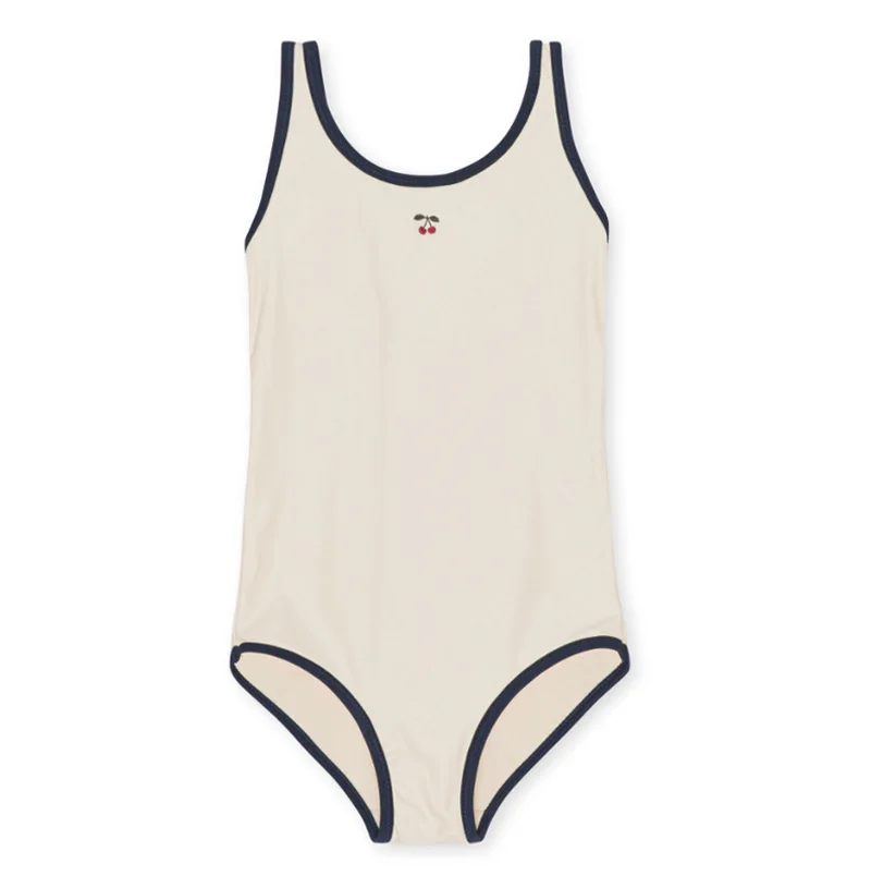 Custom Embroidery Kids Swimwear Beach One Piece Girl Baby Swimsuit Design For Little Girls 0-16Years