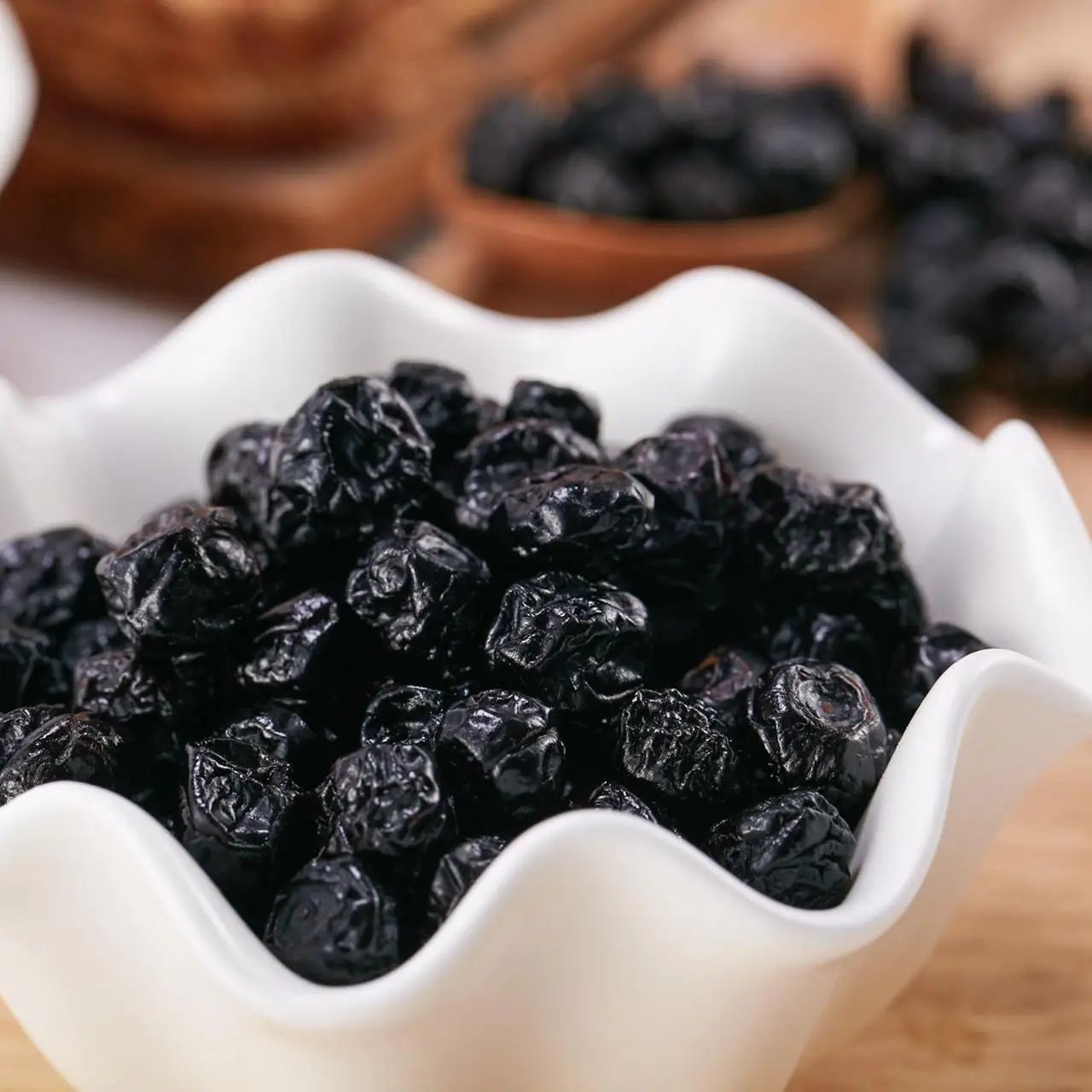 Healthy dried fruit blueberry sweet snacks