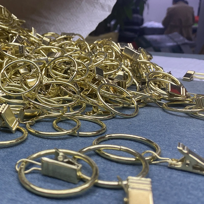 curtain rod without drill ring clips iron beads shower curtain hooks shower curtains