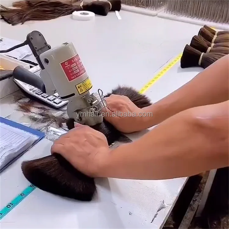 Provide Teaching Professional Hair Factory Machine Hair Bulk Cutting Machine