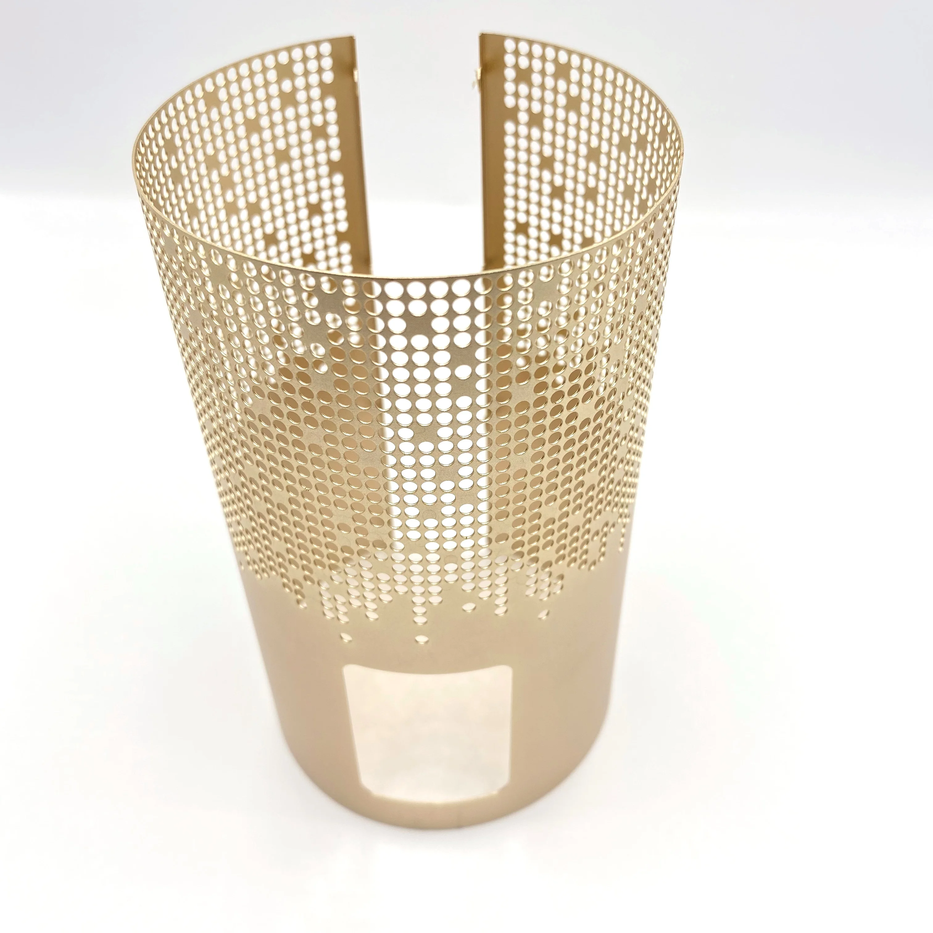 small parts metal fabrication sheet decorative metal plate custom metal case