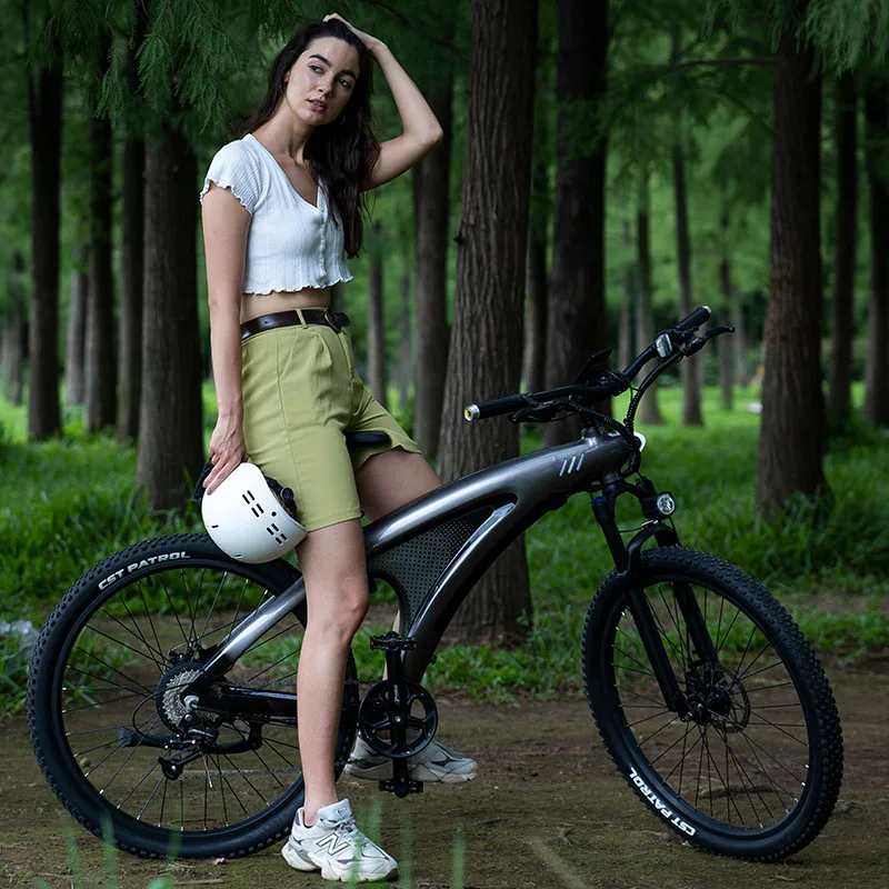 Usa America Europe Europa Warehouse Aluminum Alloy Max Range 100km E Bicycle Electric Dirt Bike Off-road Electric Bike Adult