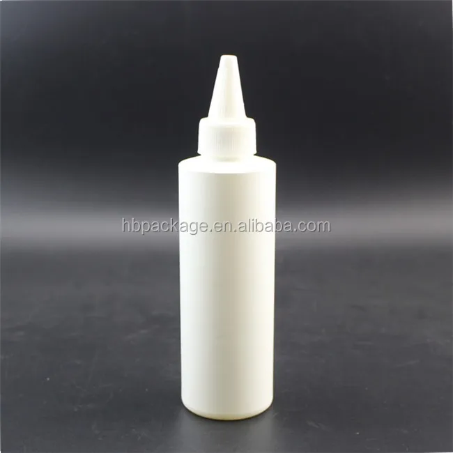 100ML HDPE plastic bottle with screw cap spout for tattoo ink oil