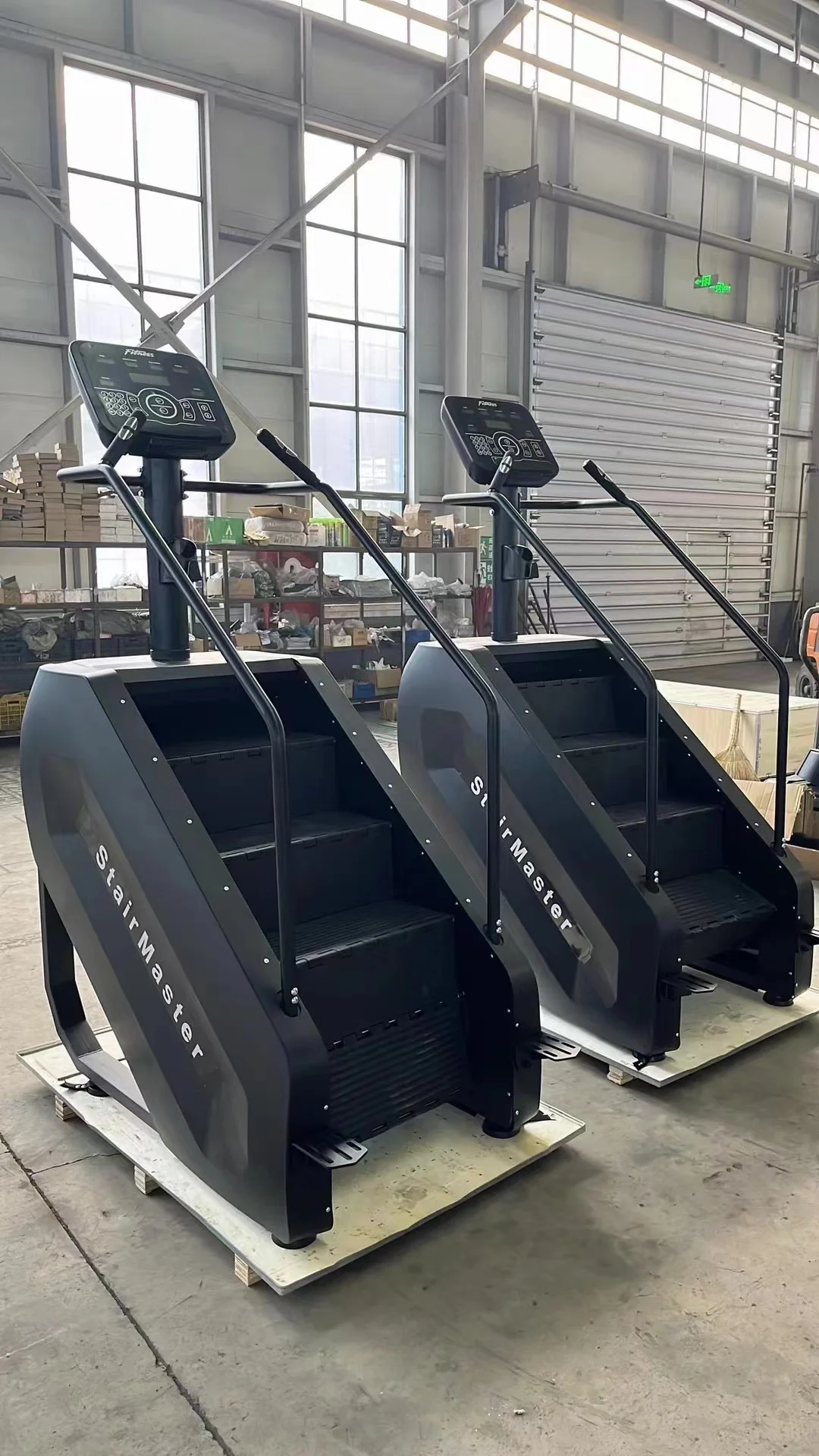 J S9 Indoor Sports Staircase Stair Master Climber GYM Fitness Room Studio Silent Aerobic Walking Climbing Stair Machine