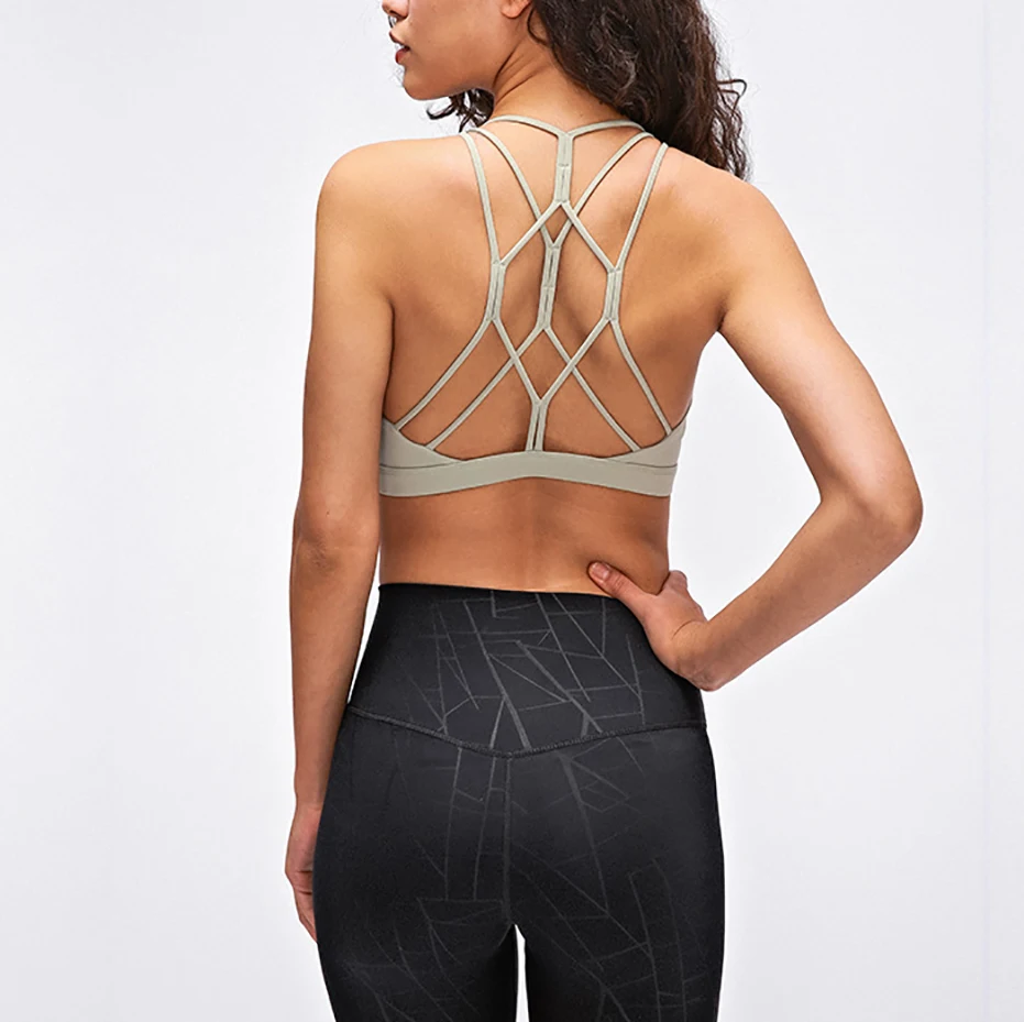 Hot Selling Sports Bra Beauty Back Yoga Bra Active Wear Women