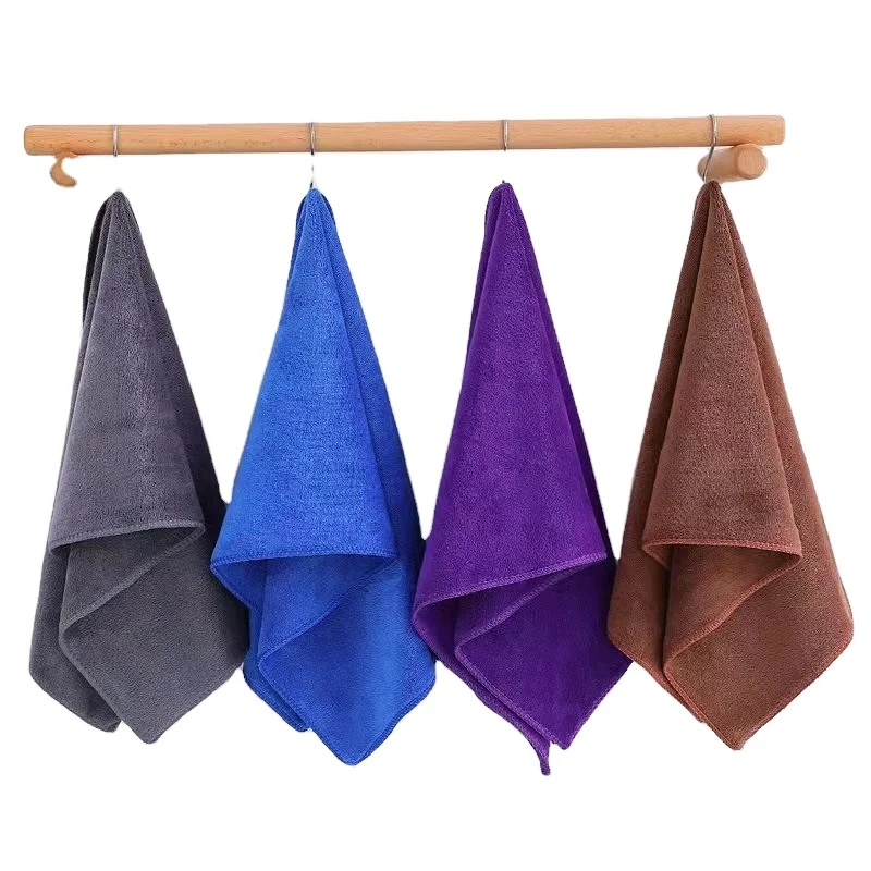 OEM quick cleaning no trace efficient water absorption not wool china supply hooked microfiber cleaning cloth car wash