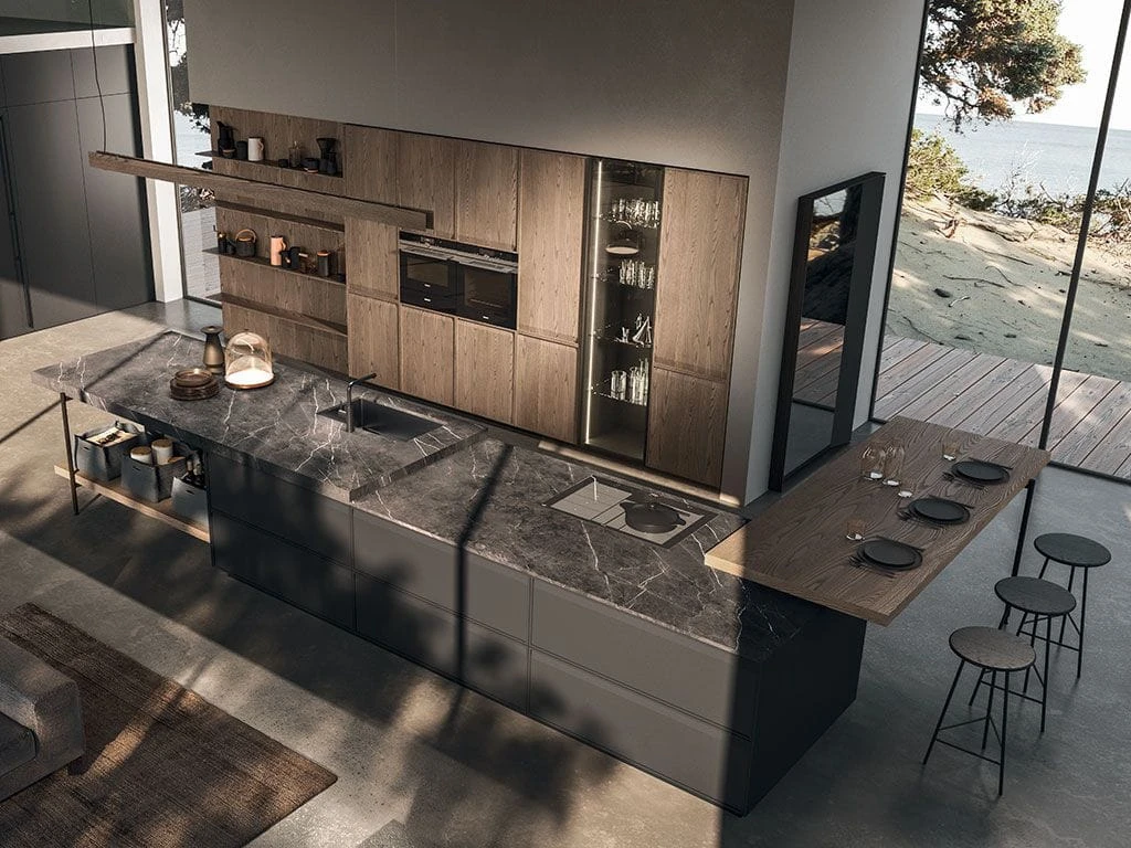 eco-friendly office white kitchen cabinets with led lighting customized cabinetry for apartments home design plan