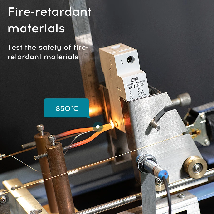 WRDZ Lightning Arrester DC 1000V 20KA 40KA SPD Discharge Current Surge Protector DC