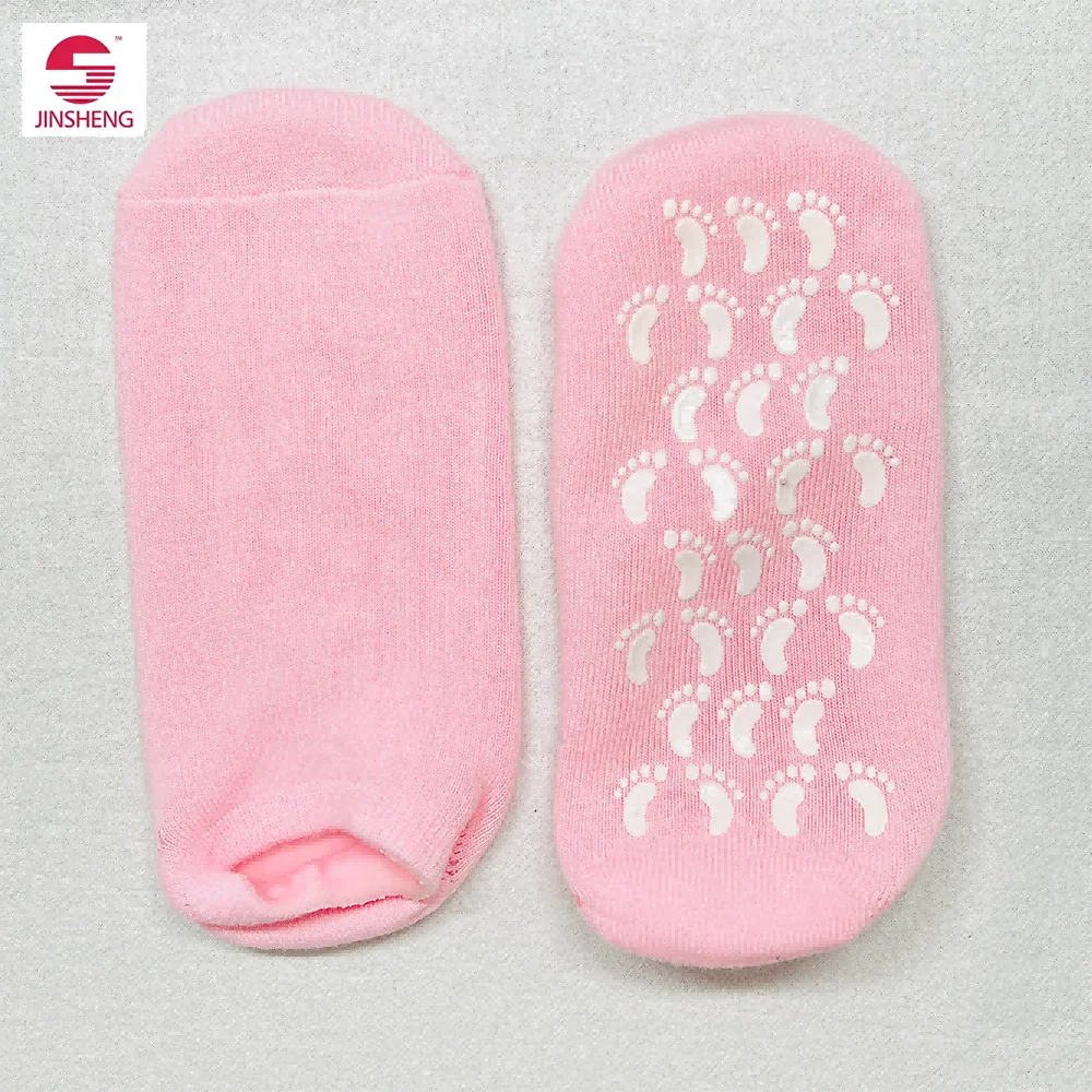 Moisturizing Socks, Repairing and Softening Dry Cracked Feet Skins, Gel Lining Infused with Essential Oils and Vitamins
