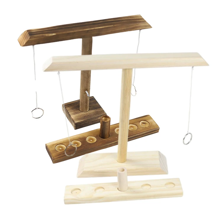 2021 Yohi Handmade Wholesale Game-Target Gcreative Table Top Ring Toss Throwin Game Set