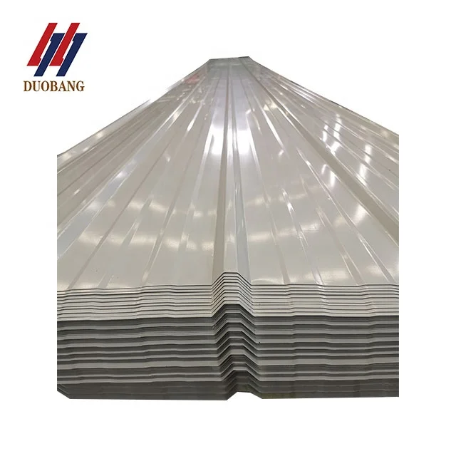 
Corrugated building construction material color coated metal iron steel roofing sheets Chinese factory 