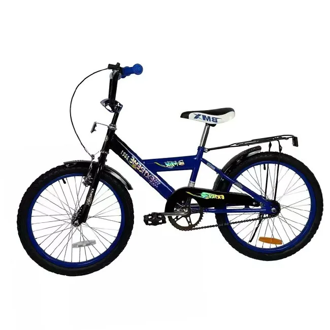 Cheap price new design 2022 steel BMX frame with rear carrier foot brake ride on toy for boy kids bike  with back seat