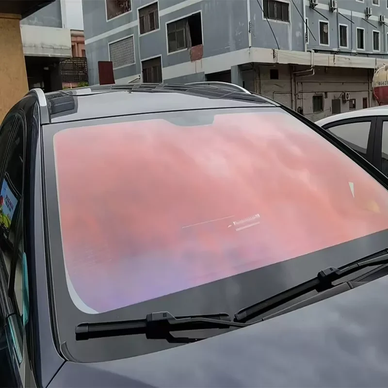 Chameleon Window Film Photochromic Car Tint UV 99% 1.52x30m Chameleon Rainbow Car Window Solar Chameleon Tint