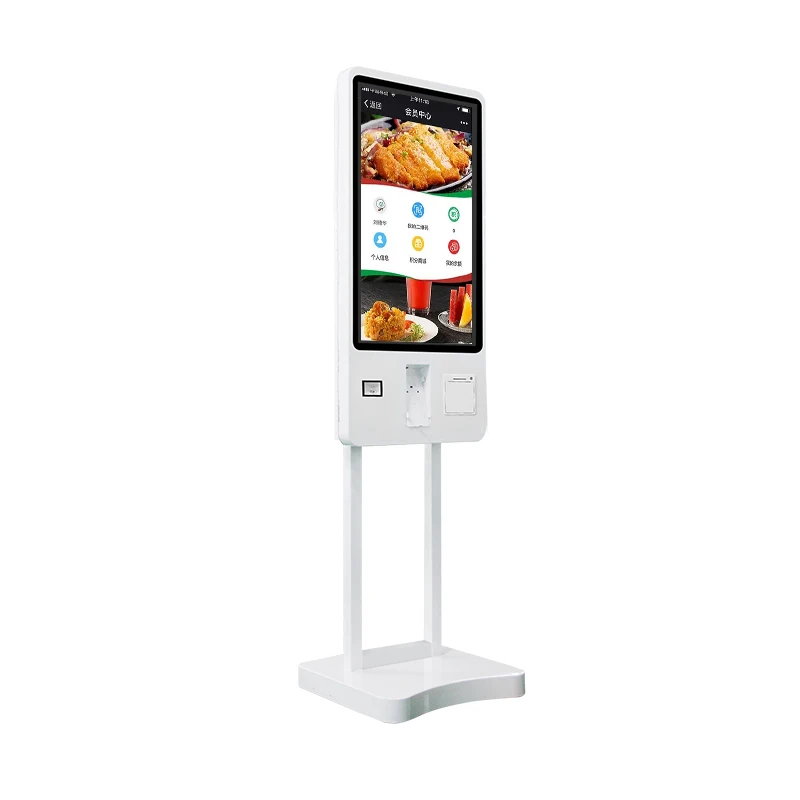24 inch 32 inch Self Service Checkout Machine Ordering Kiosk Floor Stand Touch Screen Bill Payment Kiosk Self Service Kiosk