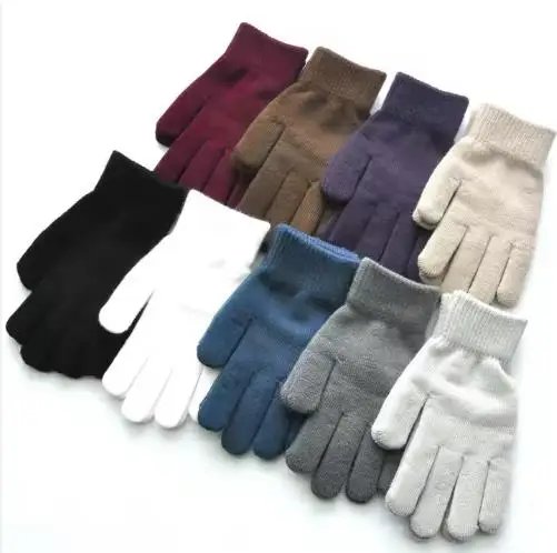 Wholesale Cheap Warm Winter Gloves Stretch Comfort Magic Unisex Knitted Hand Winter Gloves