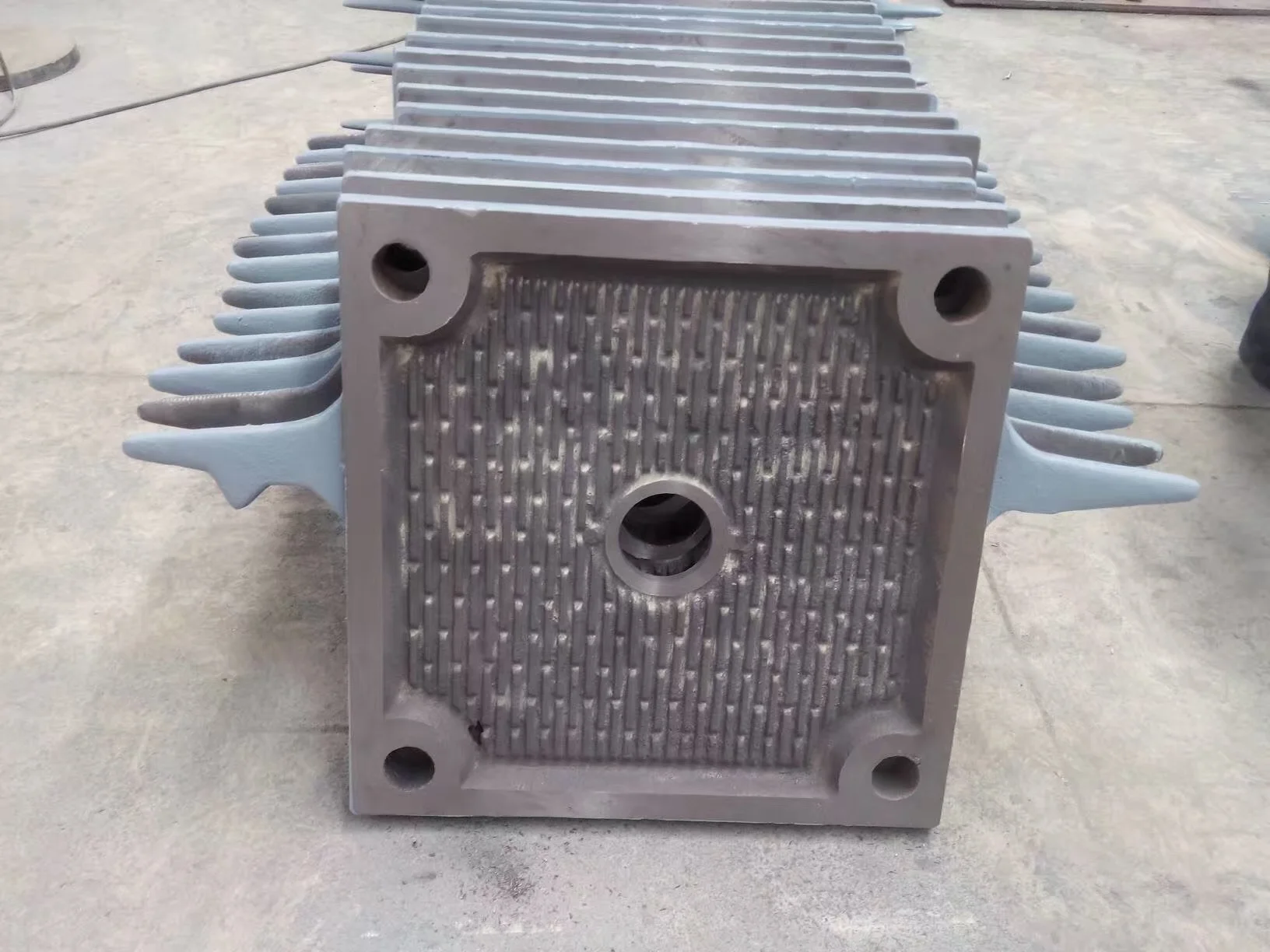 Чугунный фильтр-пресс для масляной консистентной фильтрации масла