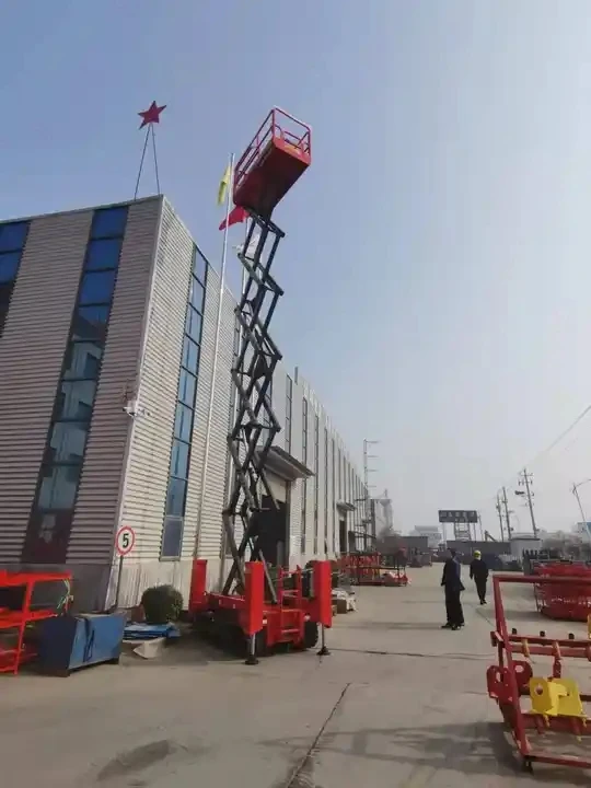 BSSP 8CS Электрический МОБИЛЬНЫЙ ГУСЕНИЧНЫЙ 8 м 9,75 м платформа самоходный ножничный подъемный стол