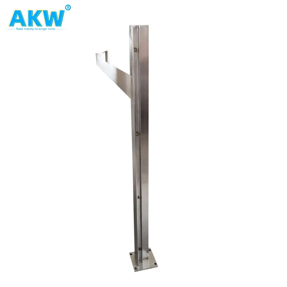 Металлическая лестница из нержавеющей