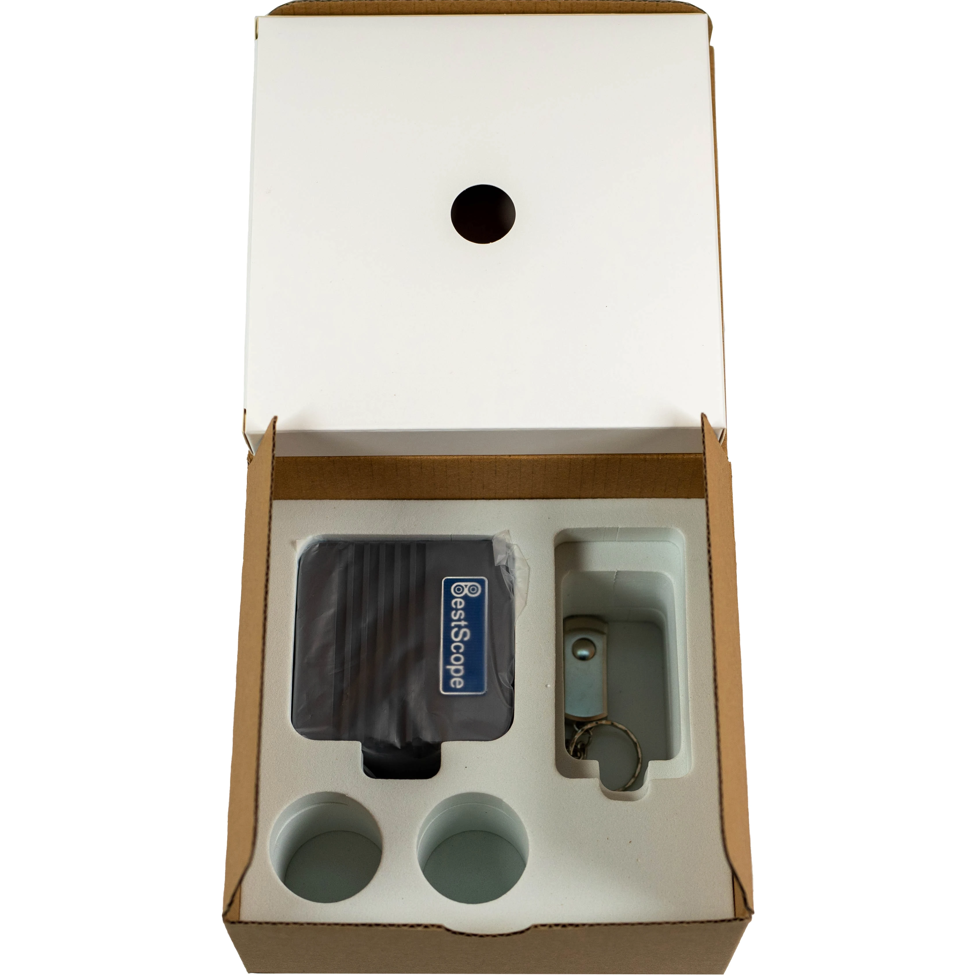 BestScope BUC5F-1230C 12.3MP Global Shutter Digital Microscope Camera for Polarizing Research Microscope