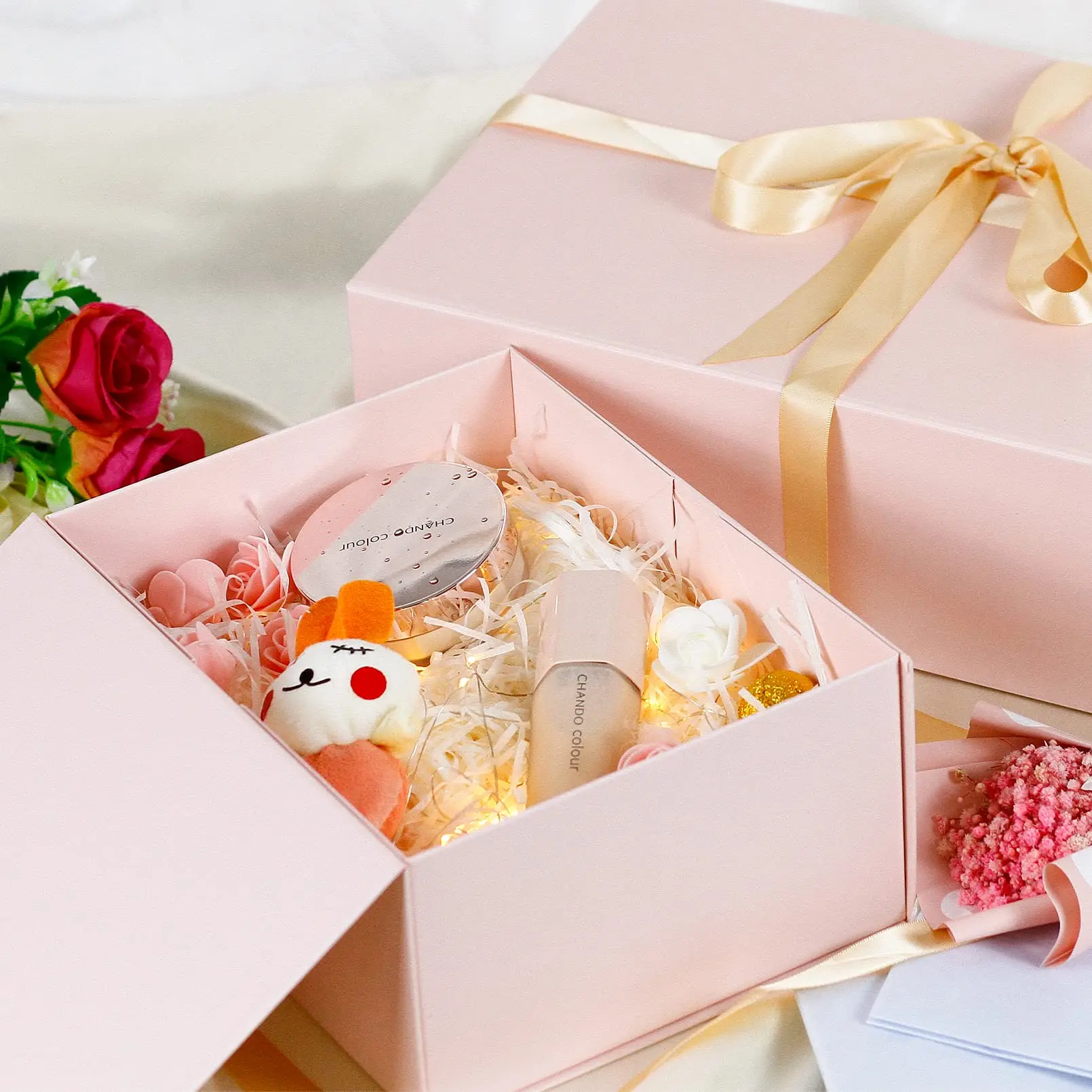 2024 New Products Valentines Day Black Friday Cadeau Saint Valentin Gift Sets Regalos Paper Magnetic Gift Box For Gift