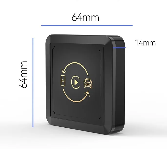 Mini Carplay USB Android iPhone Ai Smart Box Wireless Android Auto Factory Plug and Play Box adapters