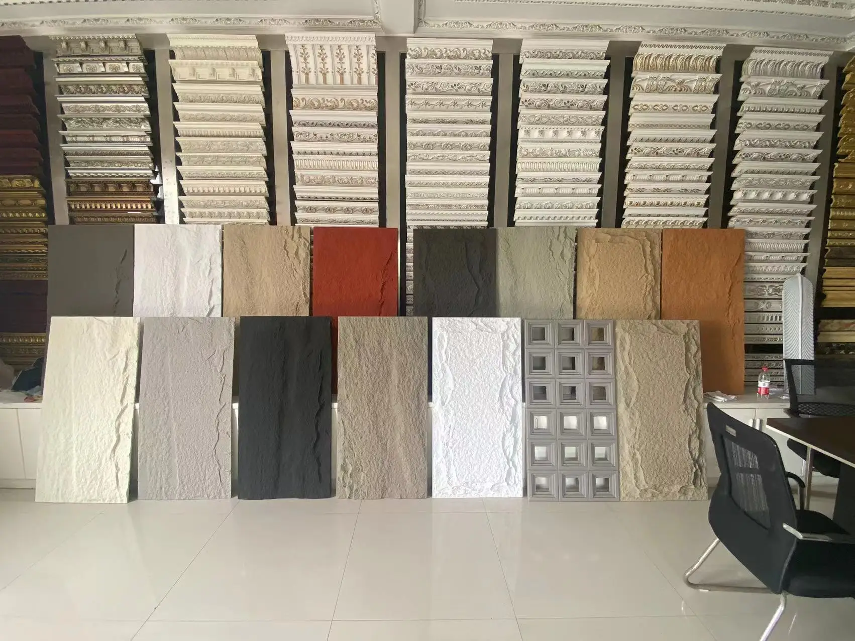 HOT SALE! Outdoor Wall Decorative PU Faux Stone Panel Brick Stone Wall Panels