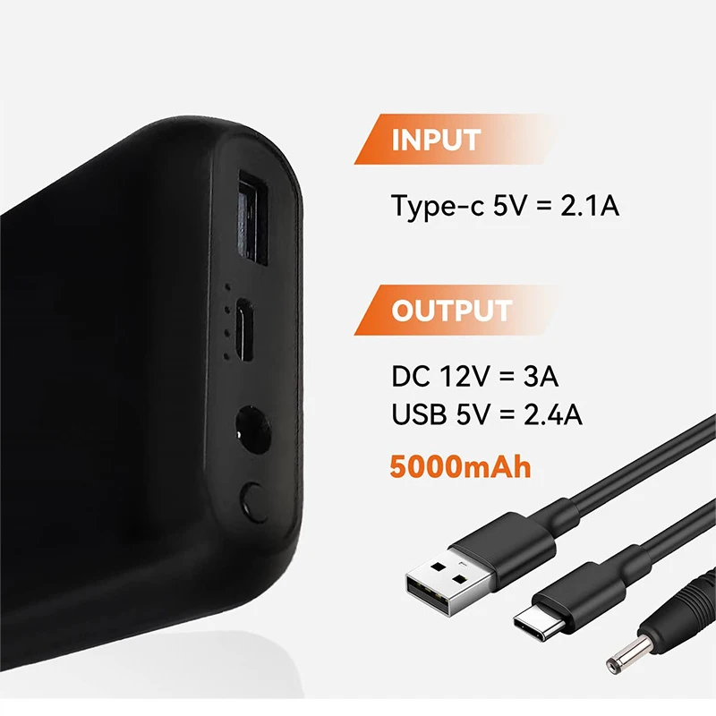 Электрическое одеяло USB 12 В для кемпинга